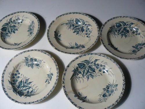 Assiettes creuses soupe - a,