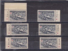 Bande publicitaire Carnet Croix-Rouge de 1952 N° Y/T 938a N**