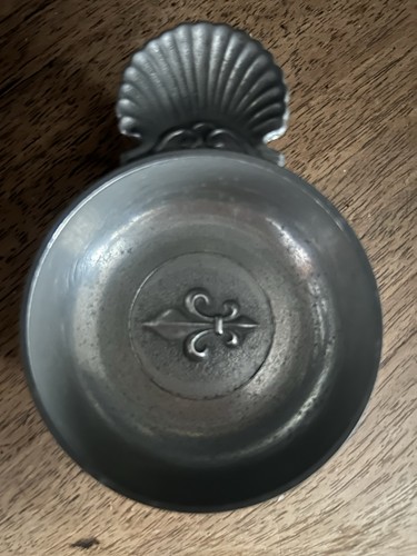 Tastevin métal argenté