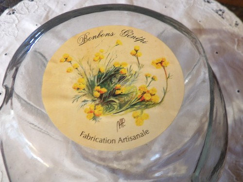 Ancien bocal verre - bocal,