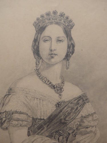 Portrait reine victoria - de, la