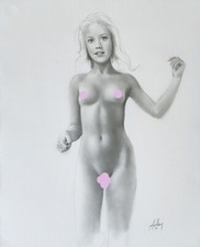 Dessin au crayon double face