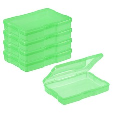 4 x 6 Photo Sac Rangement 4 Paquet Photo Organisateur Boîtiers pour Photos, Vert