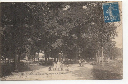 Orges haute marne - orges, cpa