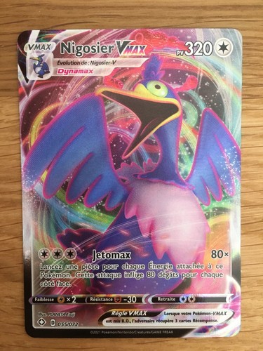 Carte pokémon nigosier vmax - nigosier,