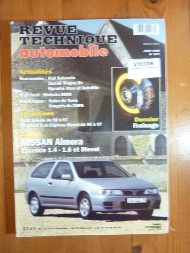 Almera revue technique nissan - technique,