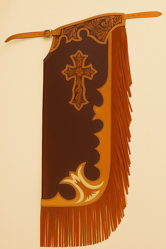 Chaps équitation cuir - d'équitation,