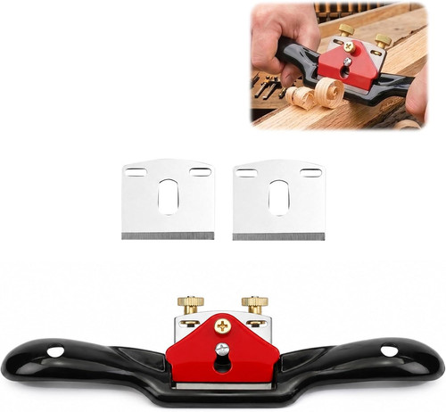Adjustable spokeshave with - adjustable,