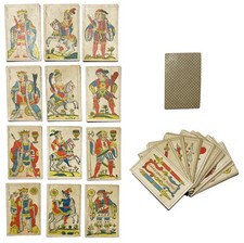 Jeu D'Aluette Spielkarten