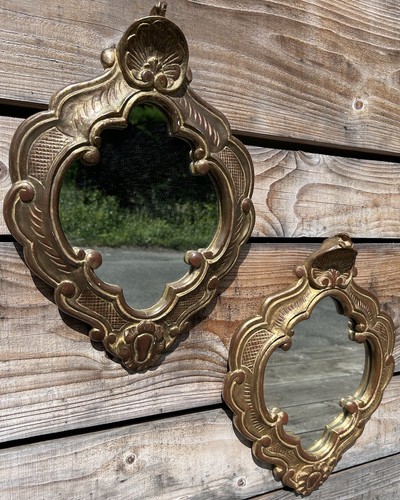 Paire miroir vénitien - de,