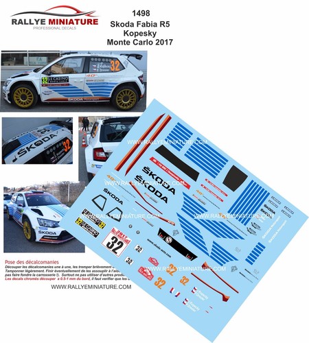 Decals ref 1499 - ref, skoda