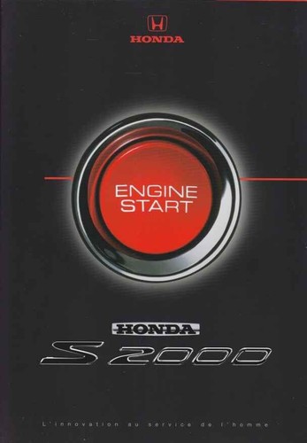 Catalogue brochure honda s2000 - brochure,