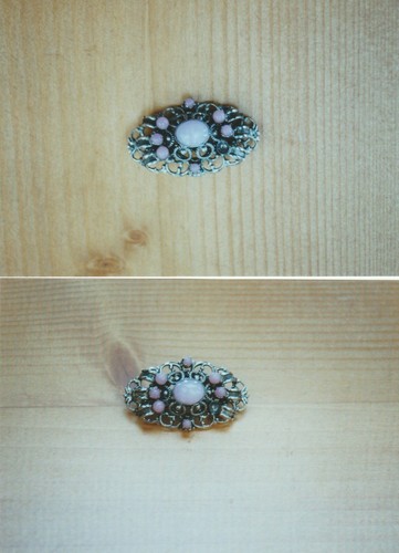 Broche artisanale ancienne