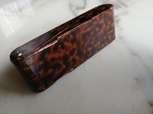 Ecrin bijoux ancien cuir - en,