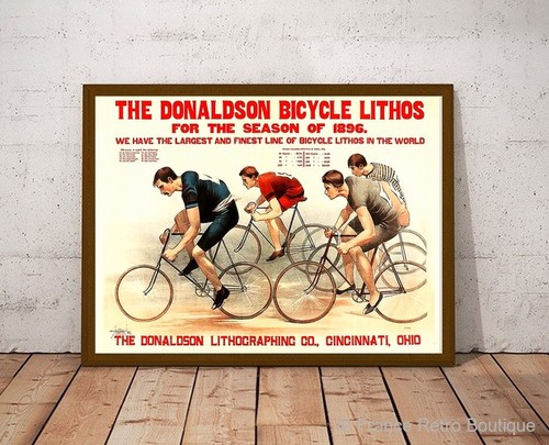 Affiche publicitaire vintage