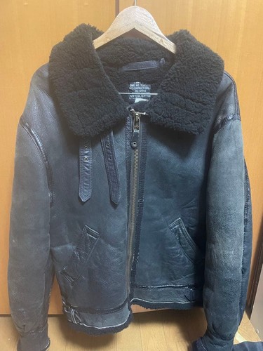 Avirex blouson veste cuir - blouson,