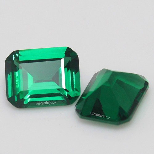 Paire émeraude verte - paire,