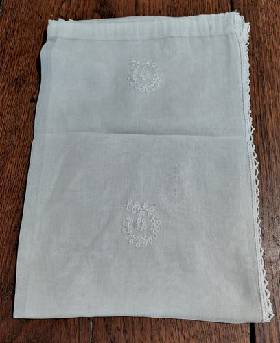 Rideau vintage brodé voile - , de