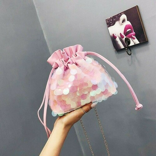 Femme mini paillettes - mini, sac