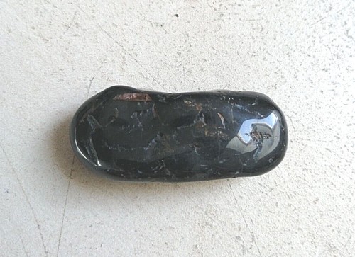 Pierre roulée onyx - roulée, noir