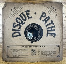 Disques pathe centre - pathe,