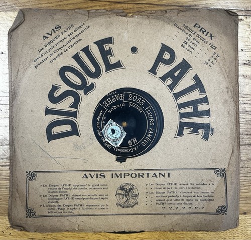 Disques pathe centre - disques,