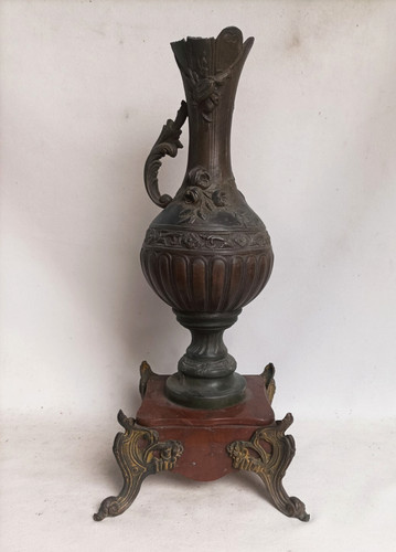 Vase auguste moreau style - *,