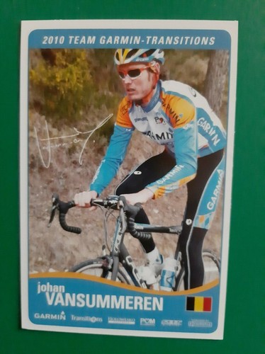 Cyclisme carte cycliste johan - cycliste,