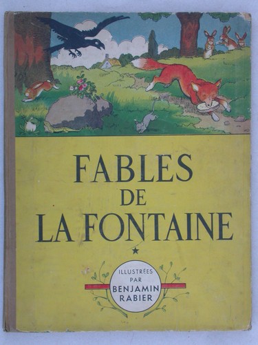 Fontaine fables illustrées - la,
