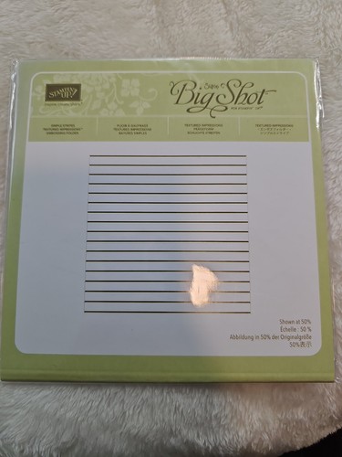 Stampin sizzix big shot - stampin,