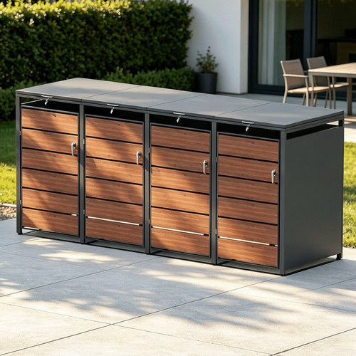 Abri poubelles d16gw4z - abri,
