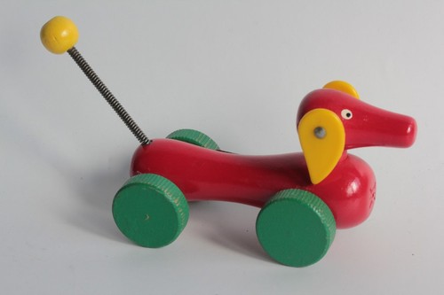 Jouet bois chien - jouet,