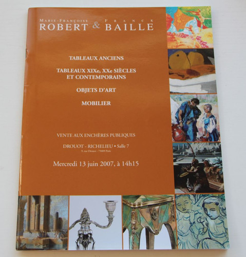 Catalogue vente 2007 drouot - vente,