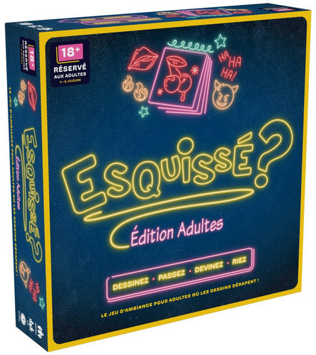 Jeux société esquissé - -,