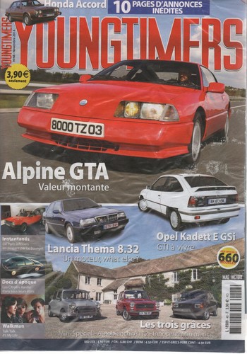 Youngtimers alpine gta - alpine,