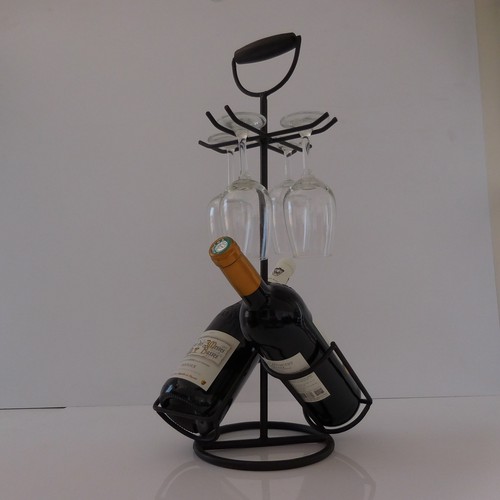Porte bouteilles verres fait - porte-bouteilles, &