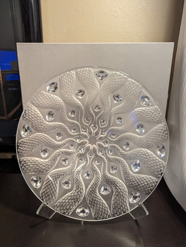 Lalique france serpant coupe - lalique,