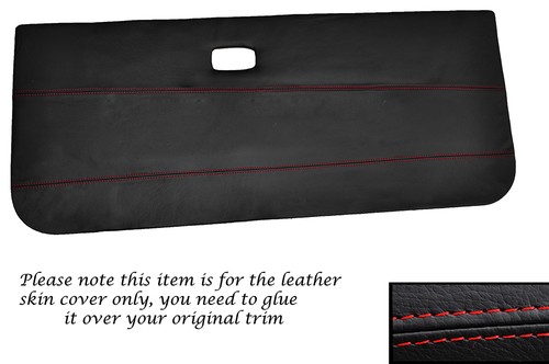 Couture rouge avant porte - couture, 2x