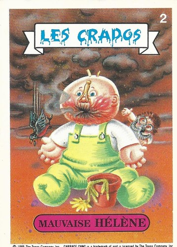 Carte les crados - carte, "les