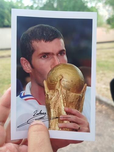 Photos autographe zinedine - 2,