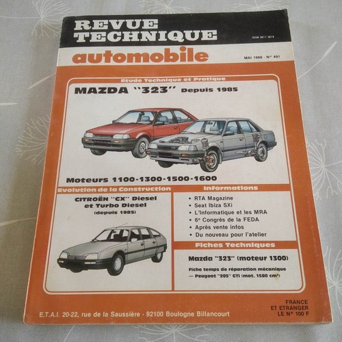 Revue technique automobile - technique,