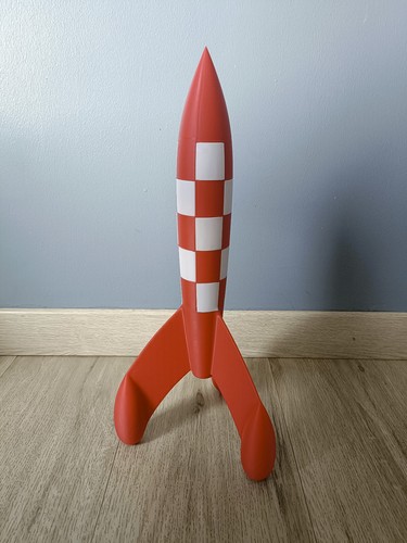 Fusée tintin 42cm objectif - fusée,