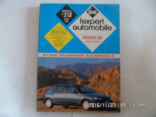 Rta 318 peugeot 306 - rta, n°318