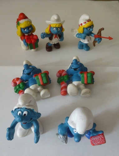 Figurines schtroumpfs - 7,