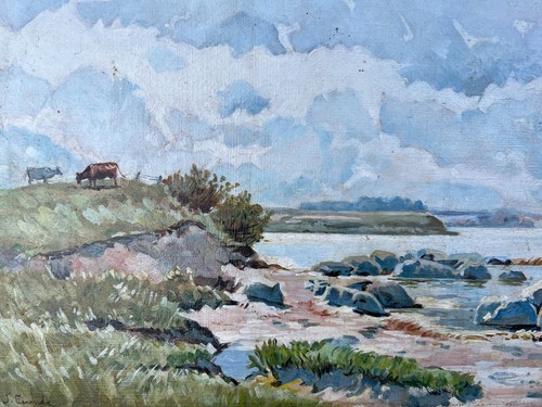 Tableau peinture hst huile - &,