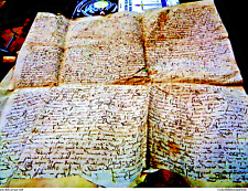 NOBLE GUILLAUME DE LA ROSIERE 1520.CLEMENCE veuve DE BAUSSE.65 X 58 cm