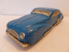 Voiture en tôle ancienne Gaspard et Gaubier 1955 bleue bel état no dinky cij jrd