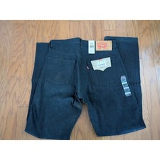 Levi Strauss Co 501 Original Délavé Foncé Jeans Hommes 34 x 34 Bouton Fly Neuf