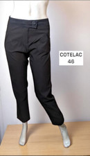 Cotélac Taille 46  Superbe pantalon marron chocolat femme