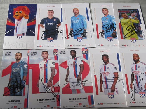 Cartes officielles signées - cartes,